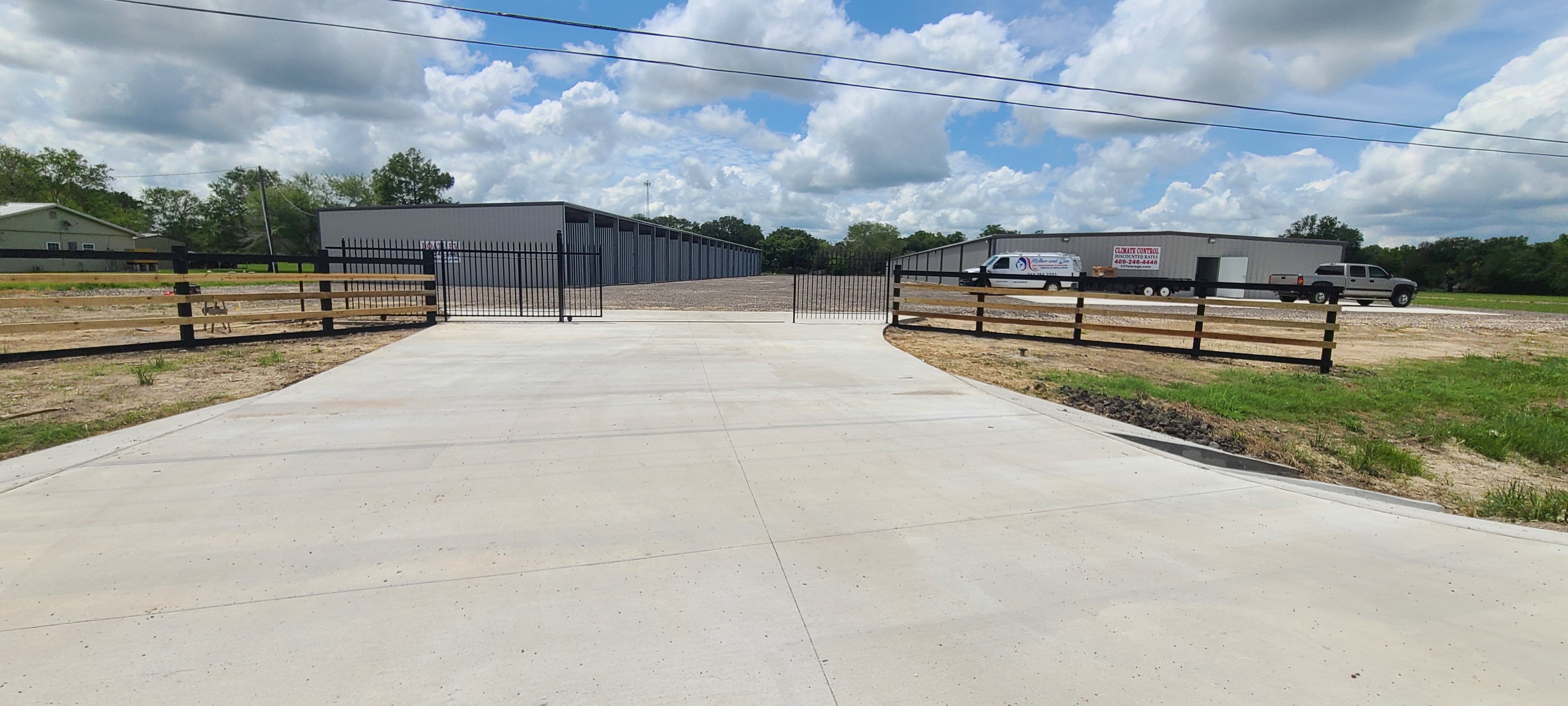 Fenced & Gated in Hamshire, TX 