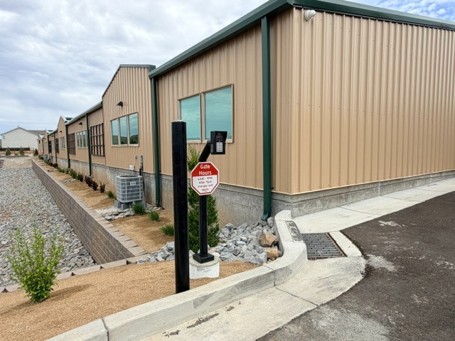 smart storage unit access access code storage lockers