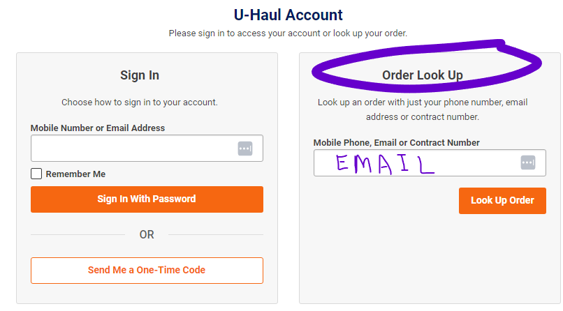 uhaul com orders
