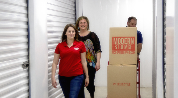 Modern Self Storage Moving Boxes