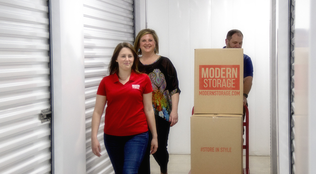 Climate Controlled Storage Unit at Modern Storage Maumelle