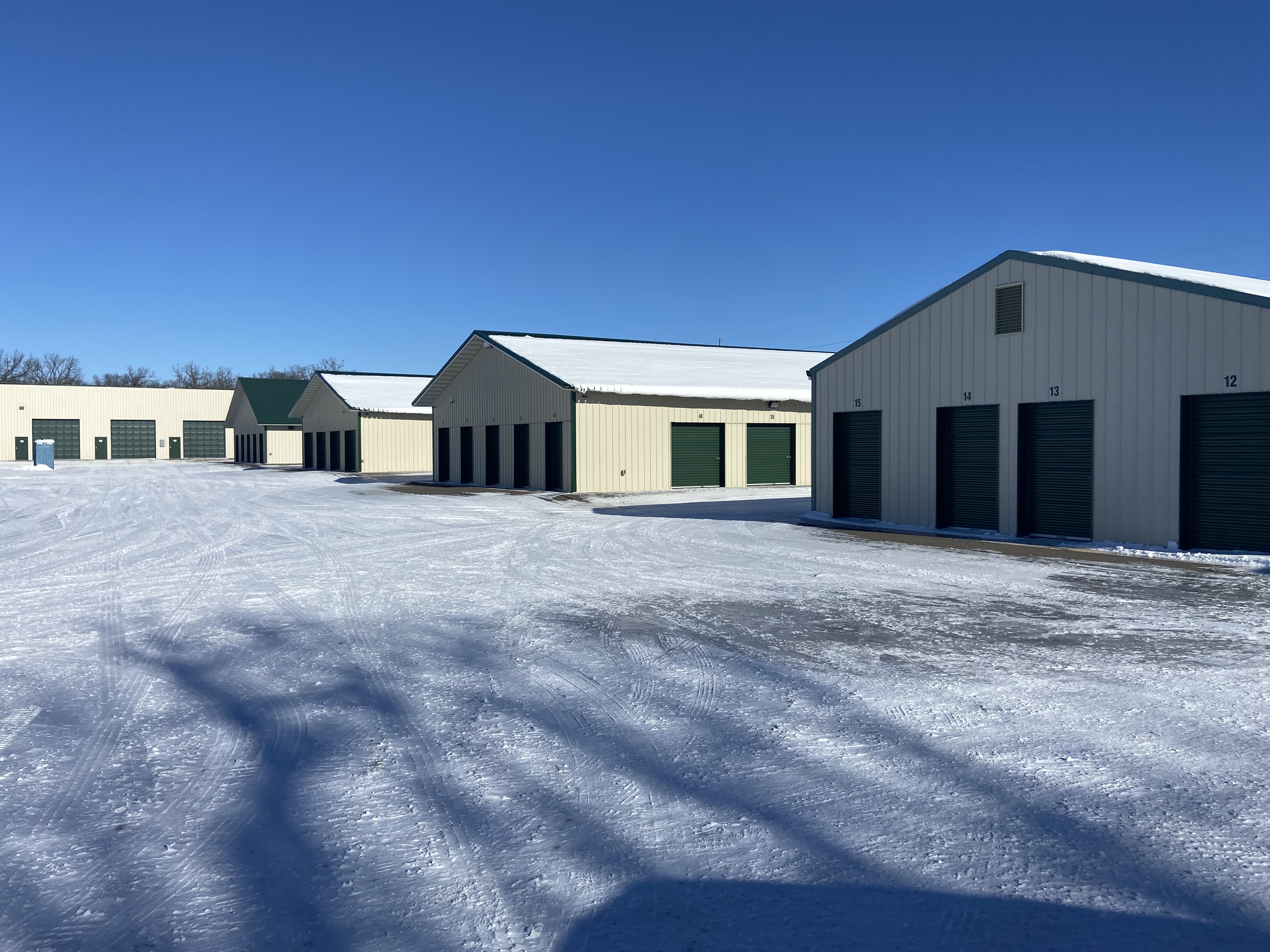 drive up access storage buildings