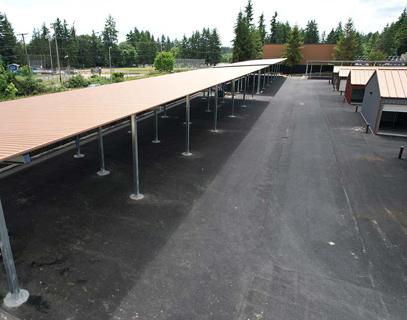 Covered RV Storage in Poulsbo, WA