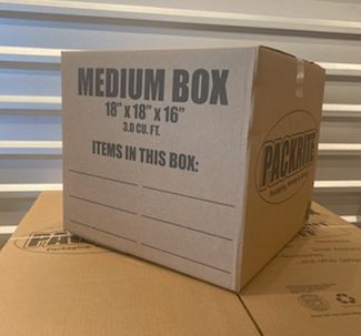 Medium Cardboard Moving Box