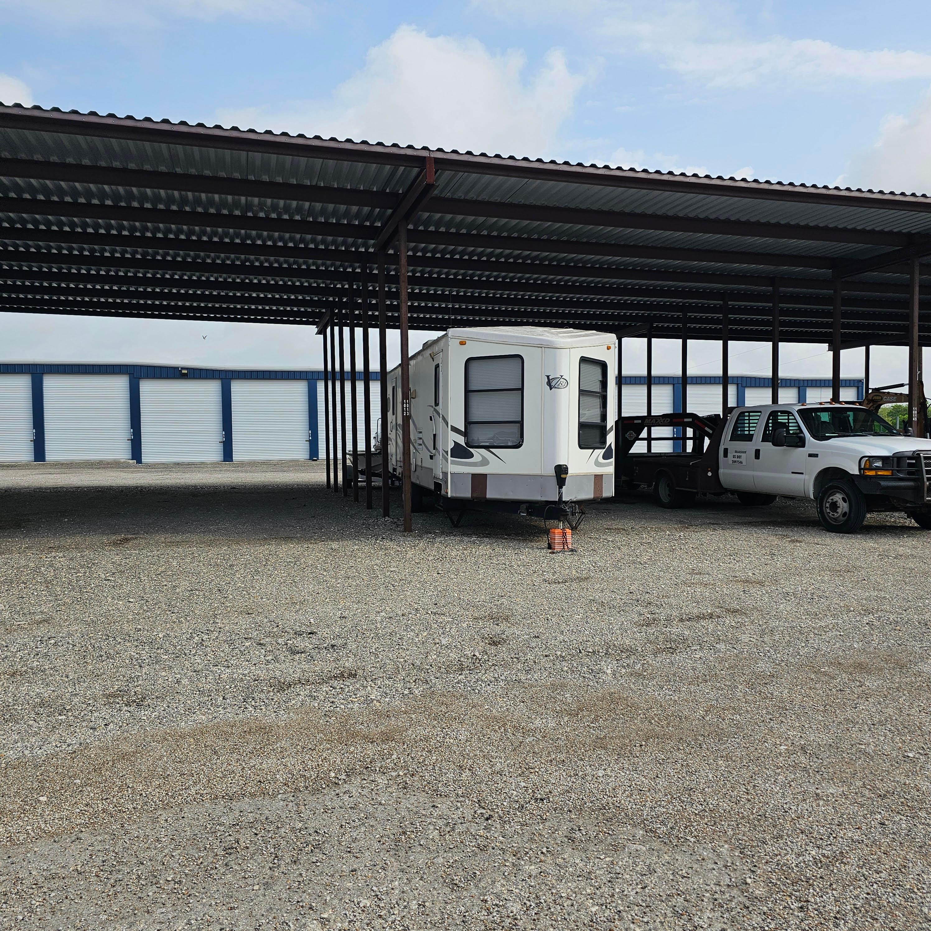Covered RV, Trailer, and Vehicle Storage in Jarrell, TX