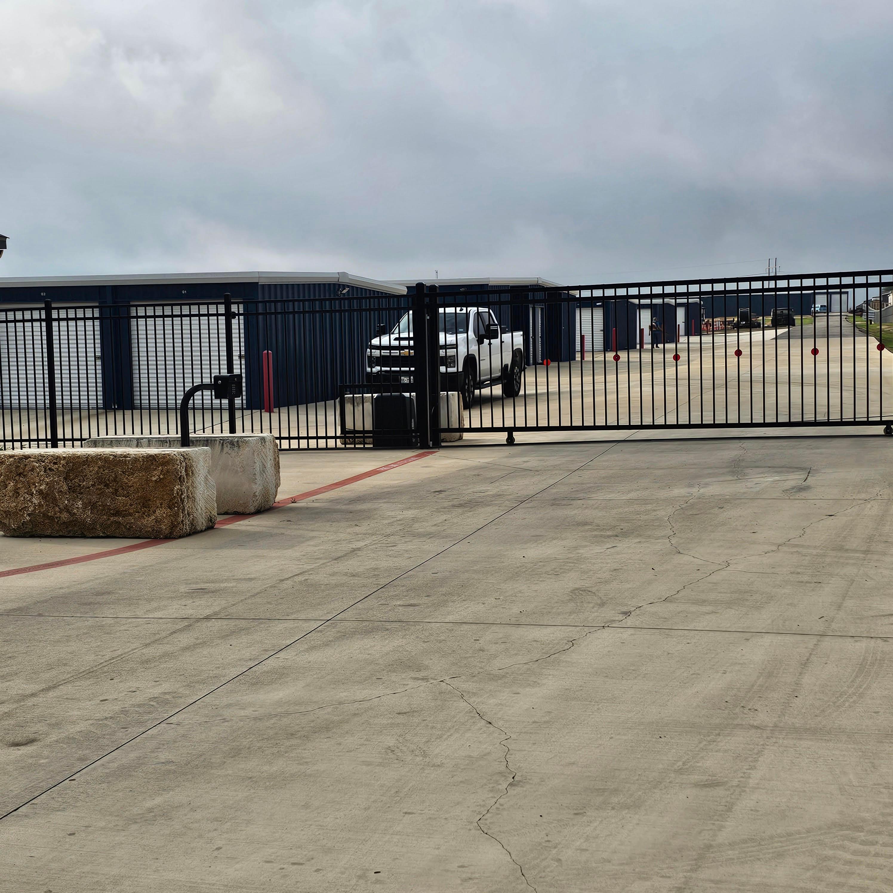 Gated Storage Facility in Jarrell, TX