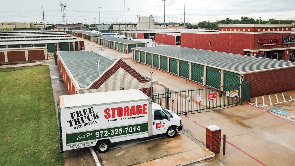 secured units in The Colony, TX secured units in The Colony, TX