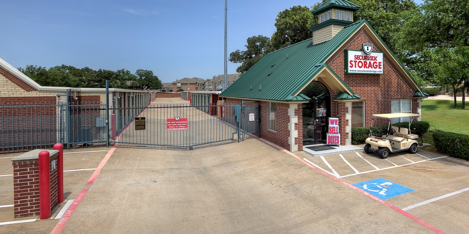 secured units in Bedford, Texas