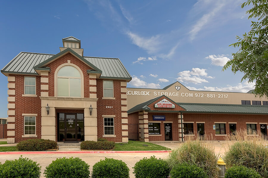 secured units in The Colony, TX