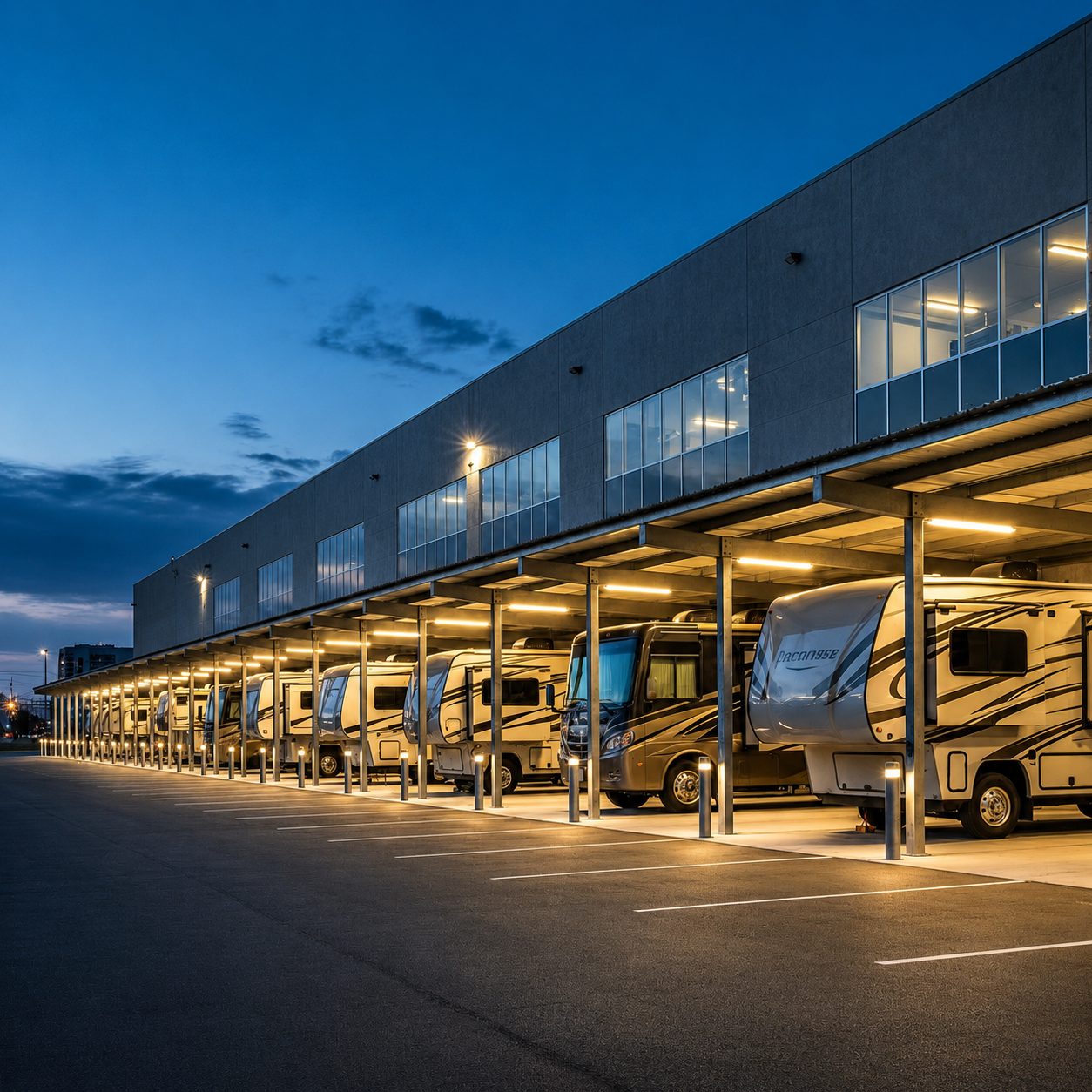 Trailer RV storage