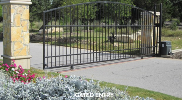 gated entry