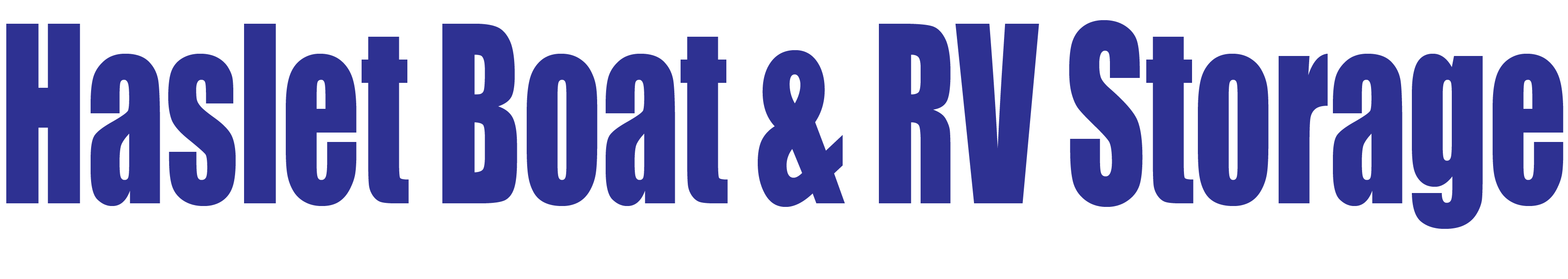 Haslet Boat & RV Storage Logo