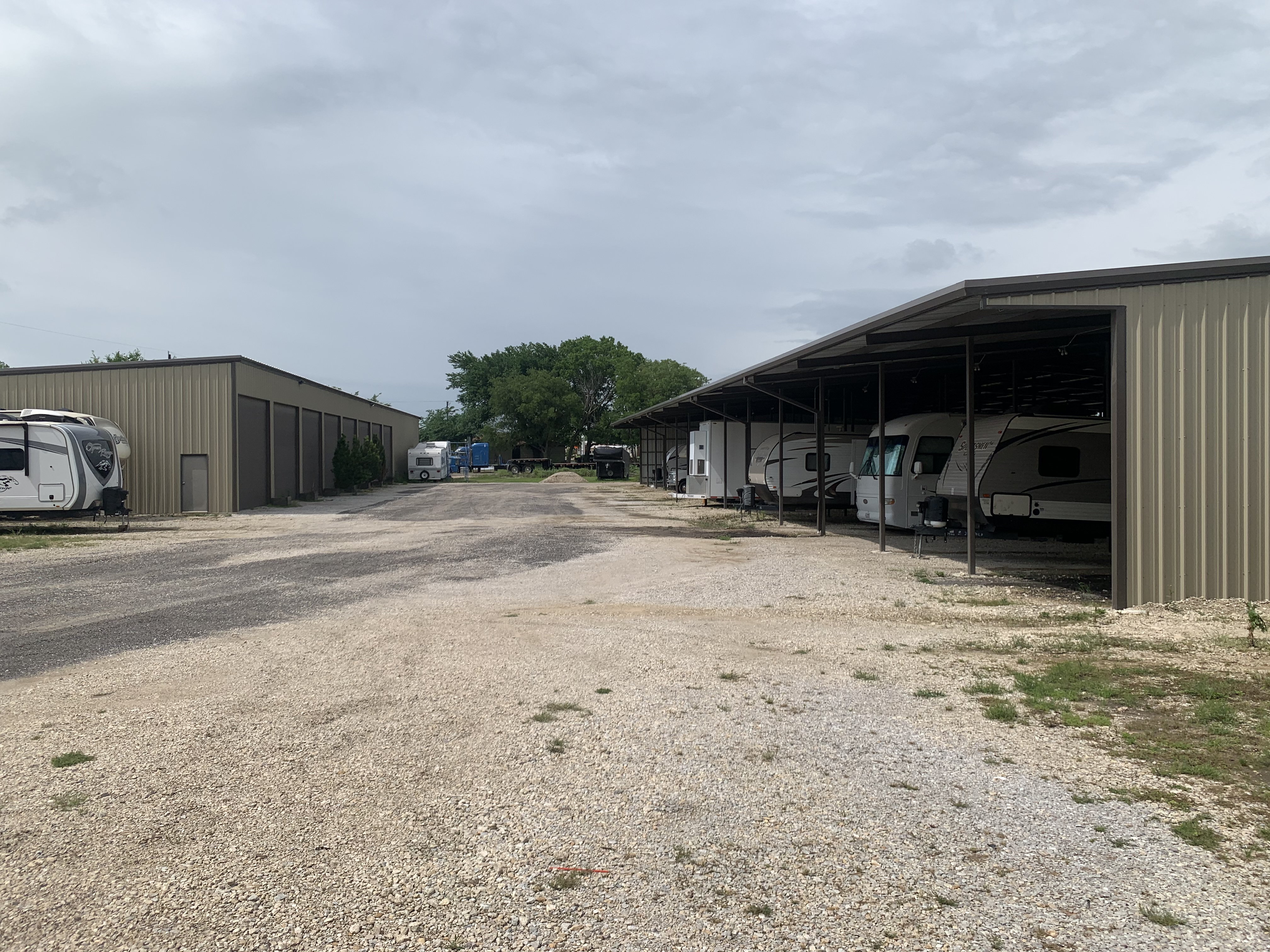 rv storage covered parking