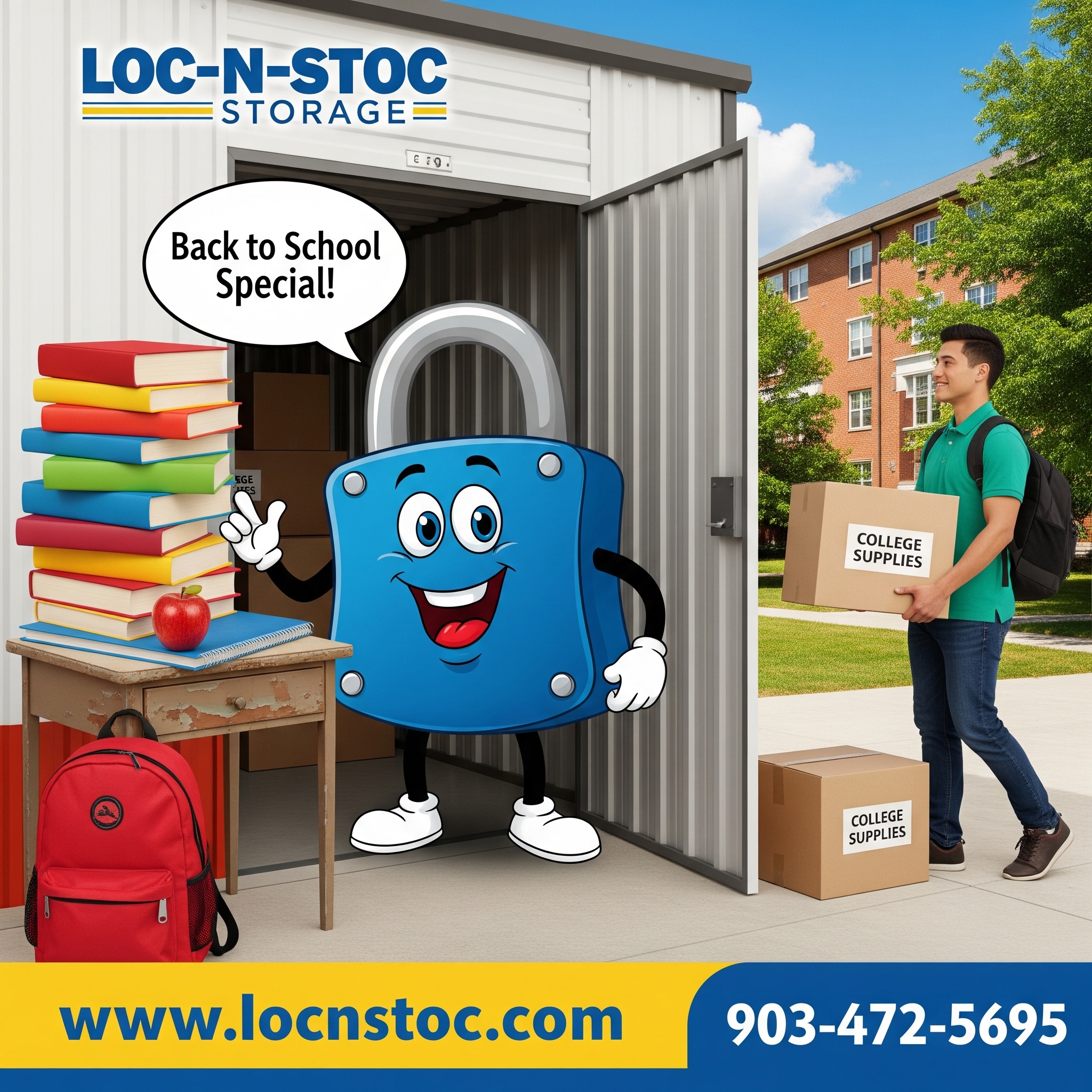 LockNStoc 5050 Victory Drive Marshall TX 75672
