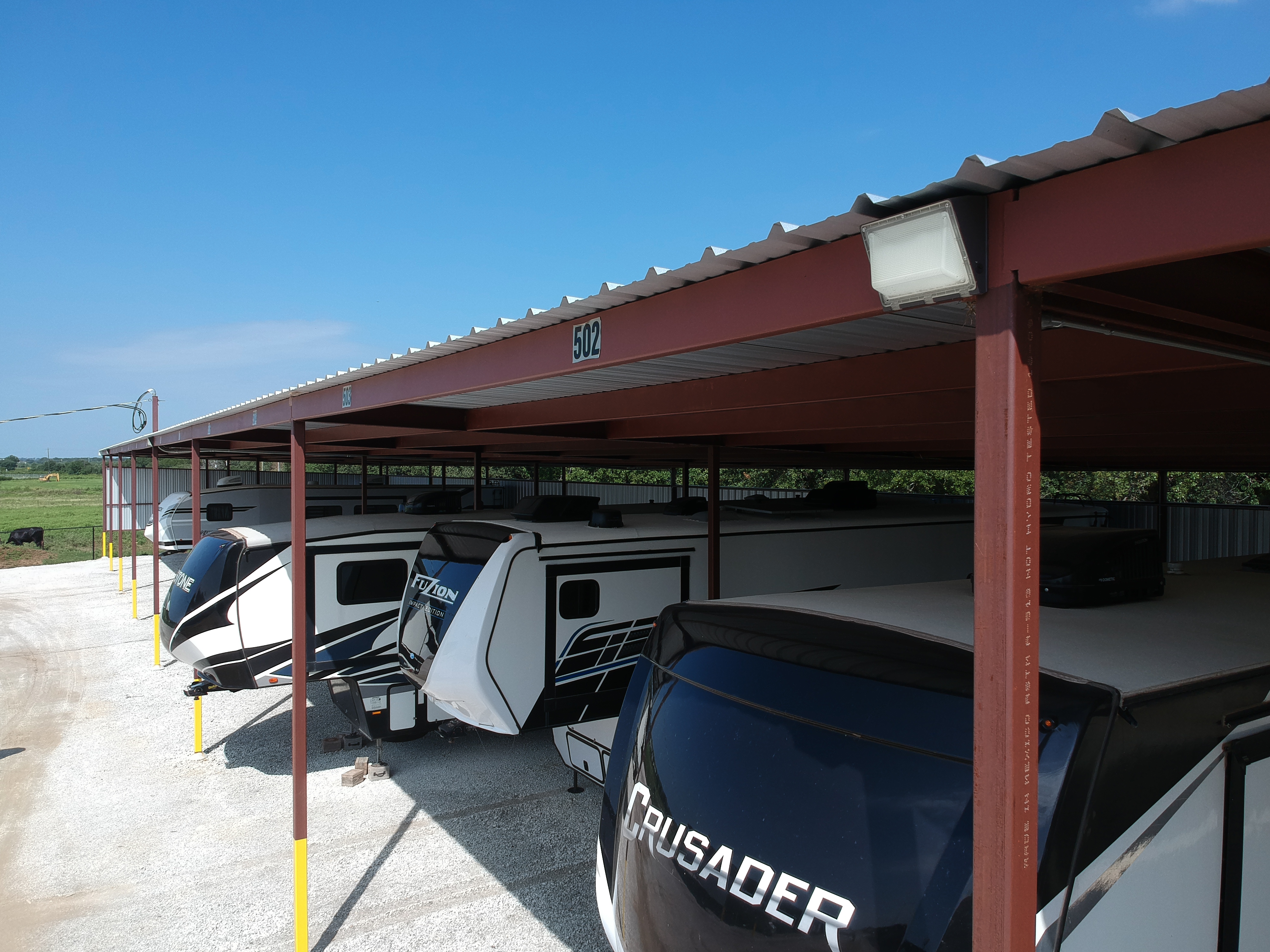 Vanguard RV and Boat Storage in Arlington and Tolar, Texas 76476