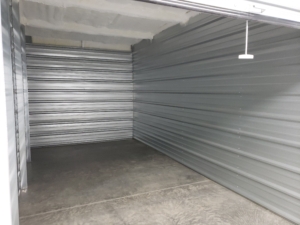 inside of a storage unit coon self storage