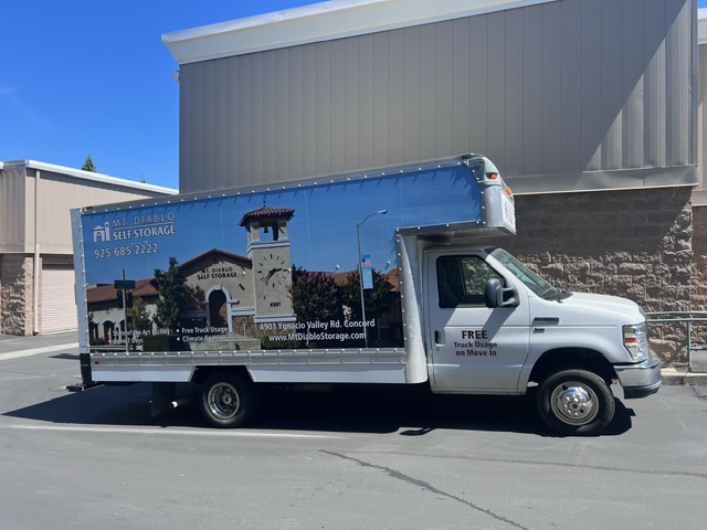 Mt. Diablo Self Storage - Truck Rental Available in Concord, CA