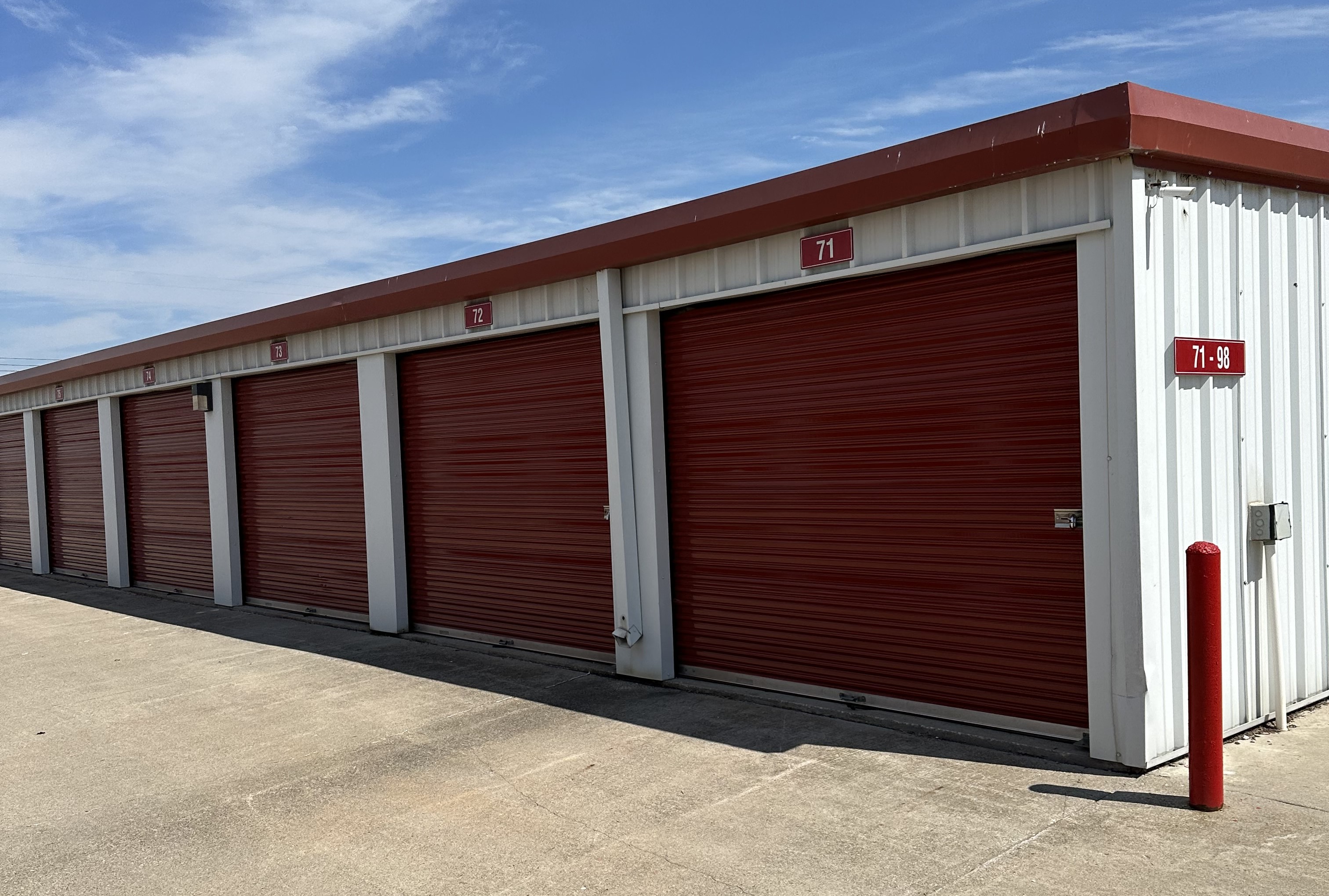 secured units in Bondurant, IA