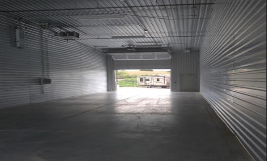 Contractor Bays at multiple metro area locations  with Walk thru doors, Lights, & Power Outlets