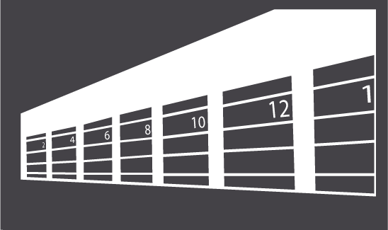 Illustration of Outdoor Storage Units, Self Storage in Springfield, MO