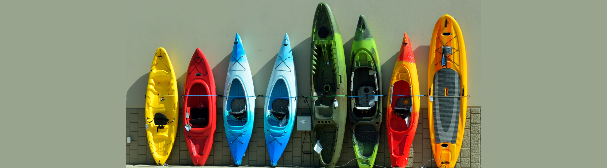 Kayaks at State Storage