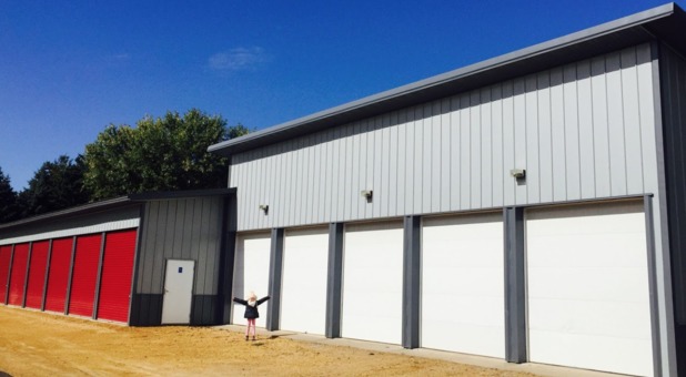 Massive 11x35 units with 10ft high doors in Houlton, WI