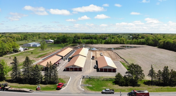 Aerial View of Gopher State Storage - North Branch
