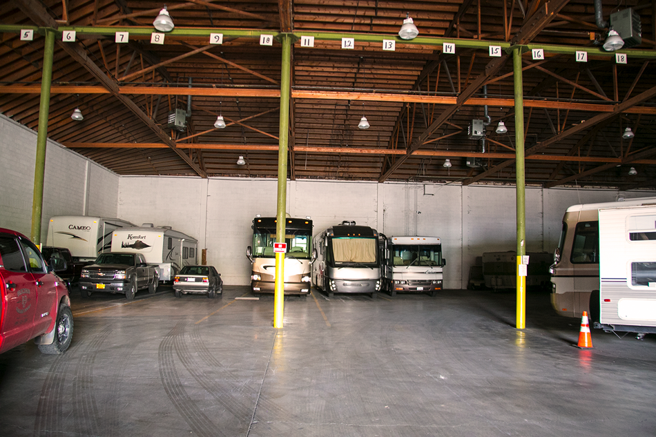 Large and Secure Indoor RV Storage with Drive-up Access in Milton-Freewater, OR