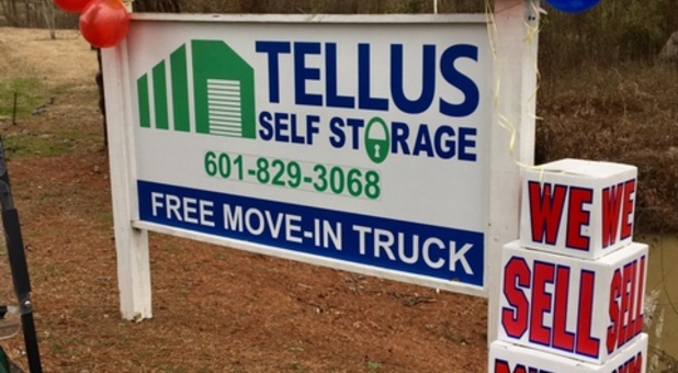 Free Move In Truck Rental at Tellus Self Storage