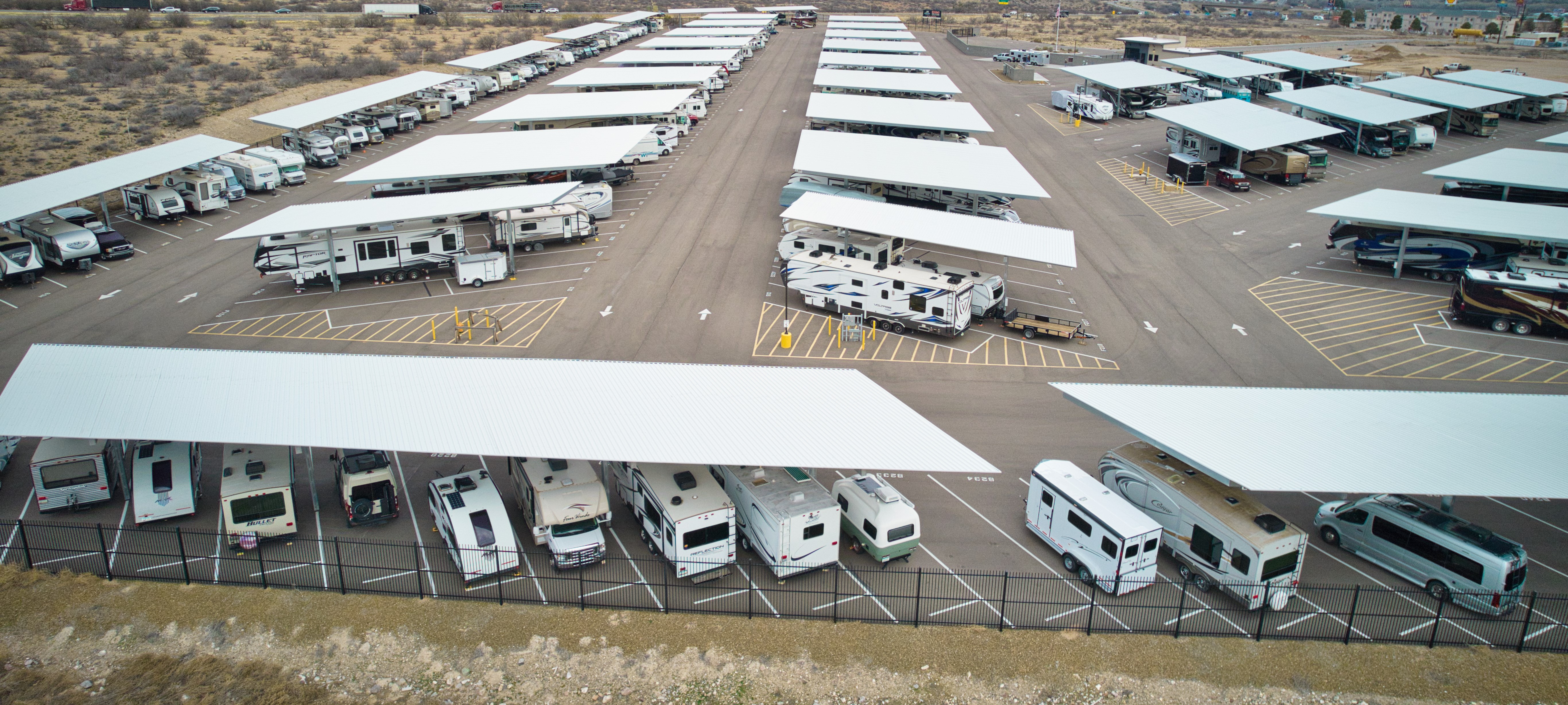 Covered Boat & RV Storage in Tonopah, AZ