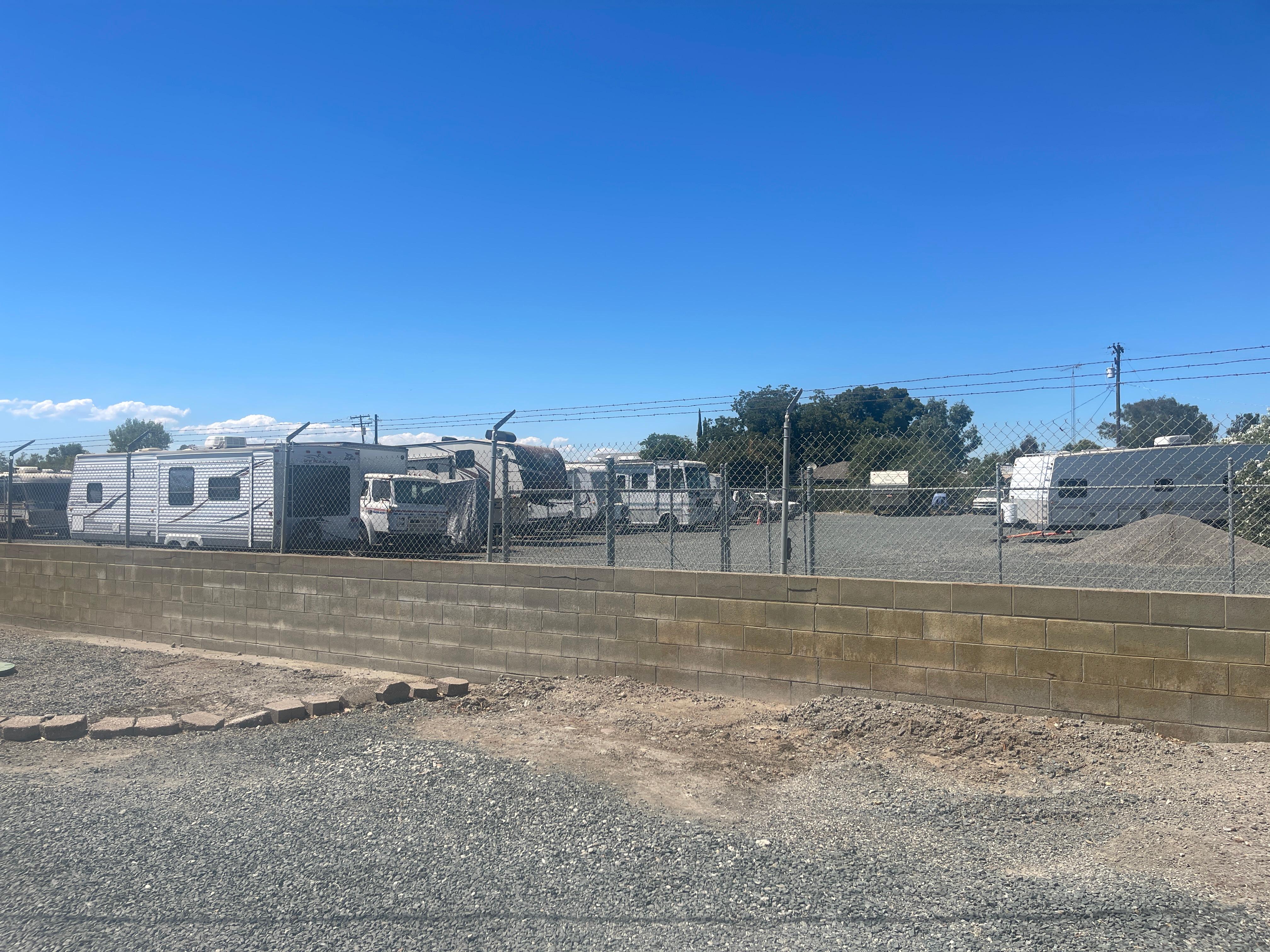 RV and vehicle storage in Colusa, CA