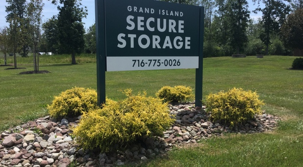 Grand Island Secure Storage sign