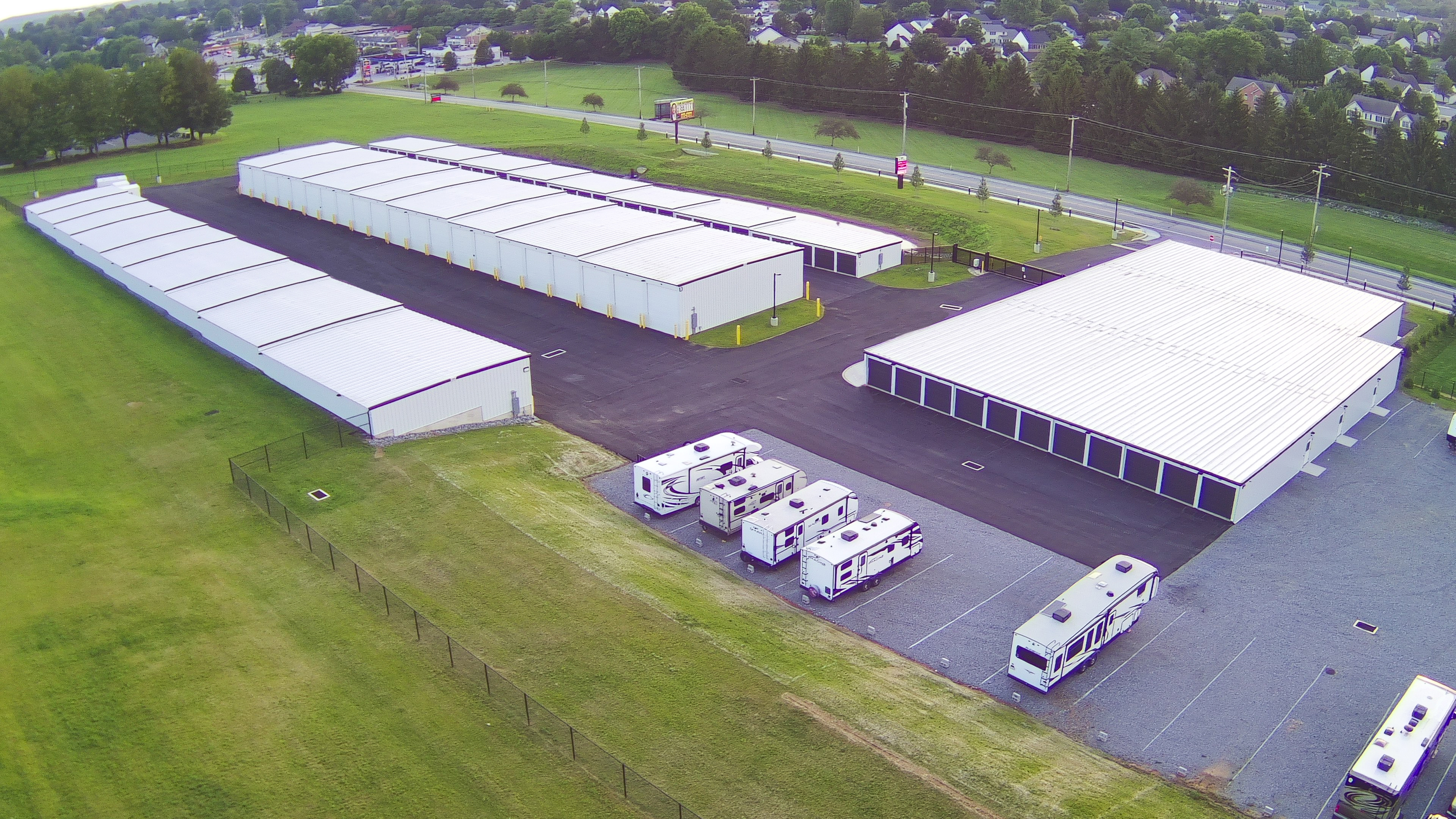 Ariel image of facility