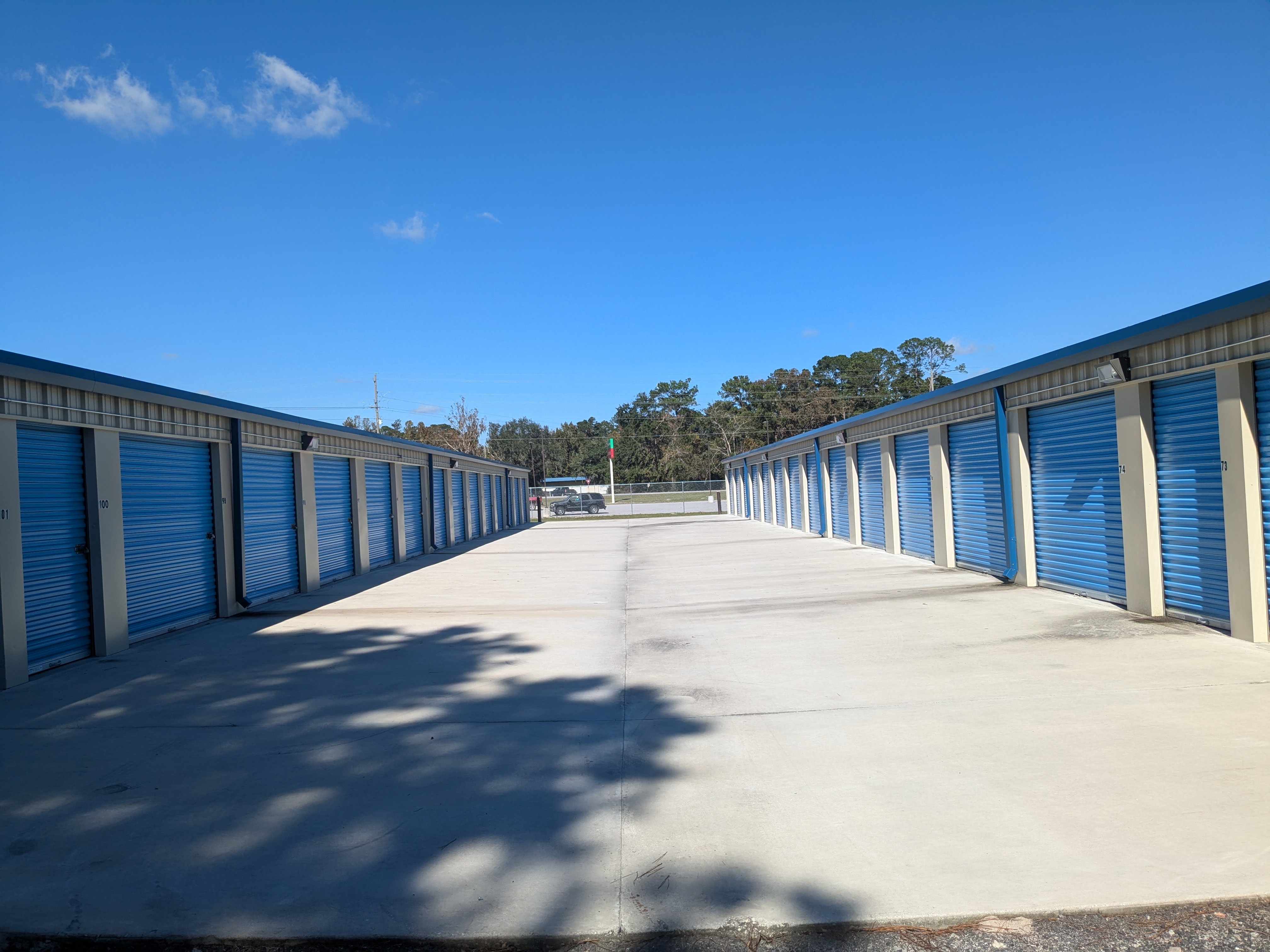 Drive-up Access at AC Self Storage in Waynesville