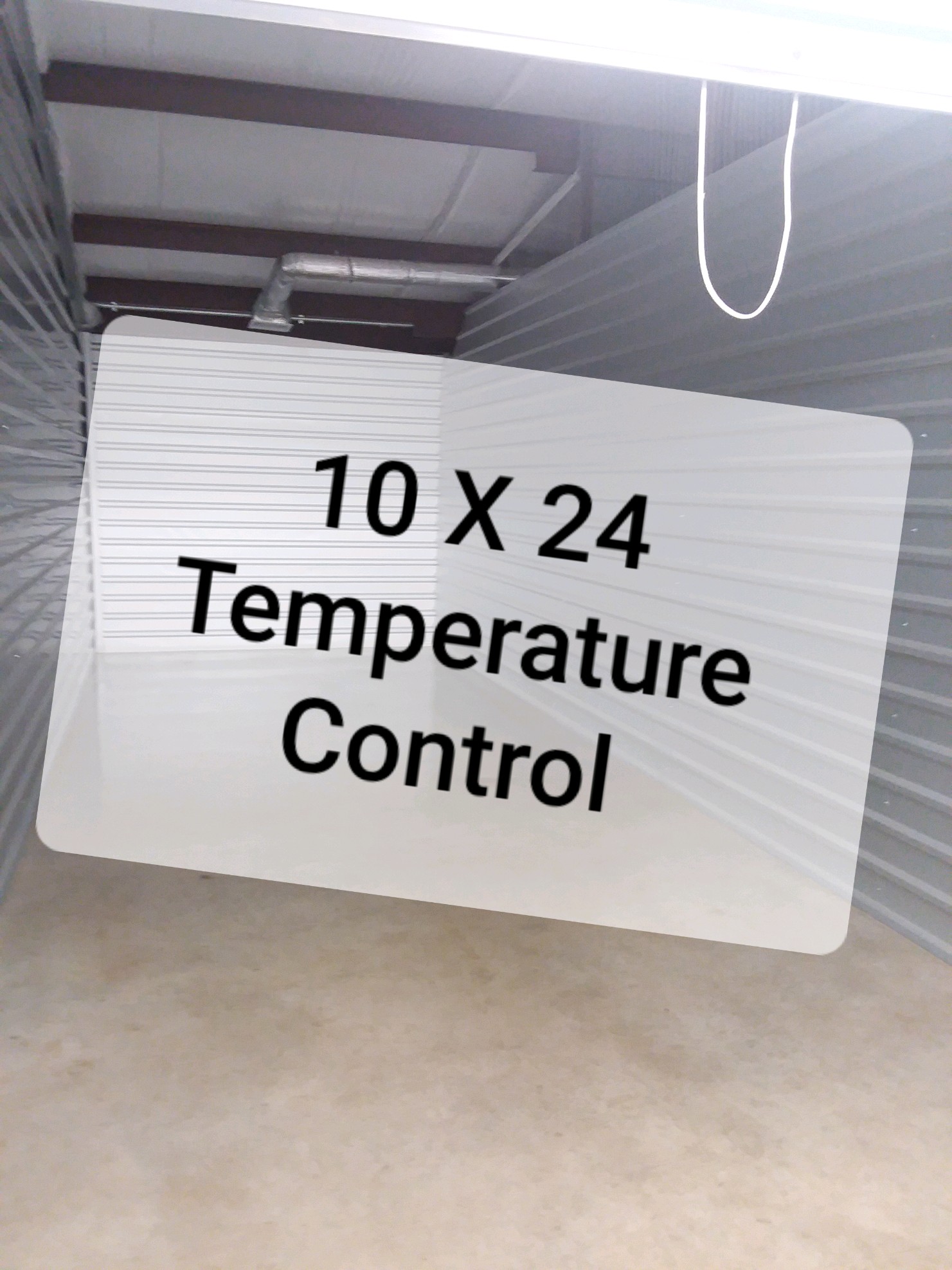 10X24 Temperature Control