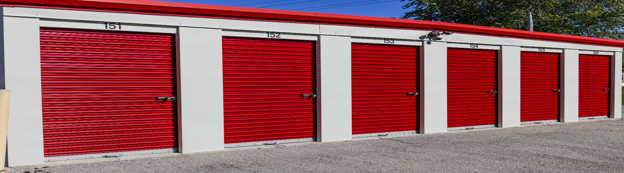 Drive-up Access at A Safe Mini Storage