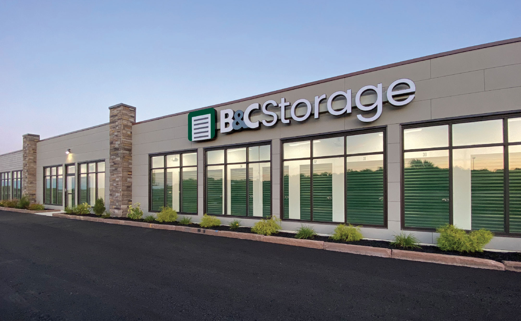 b&c self storage hero image