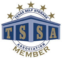 texas self storage association member logo
