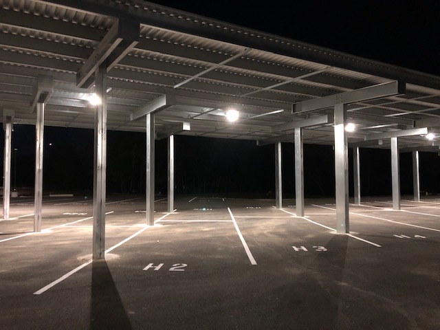 Canopy Night - Midwest SuperStorage in Homer Glen, IL