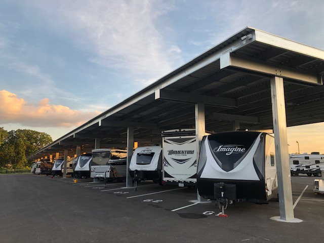 Canopy Sunset - Midwest SuperStorage in Homer Glen, IL