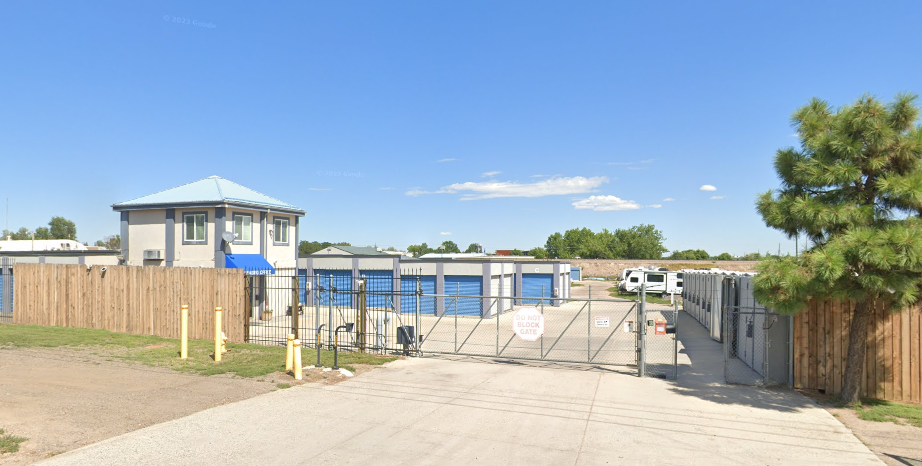 fenced and gated self storage facility broomfield co