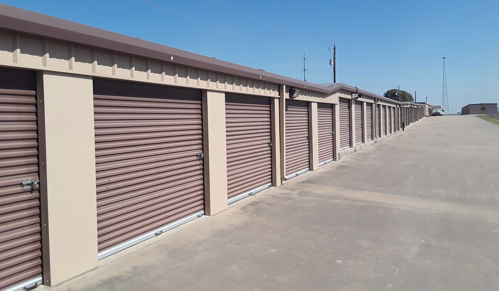 GreenFill Storage Units located in Aubrey, Texas