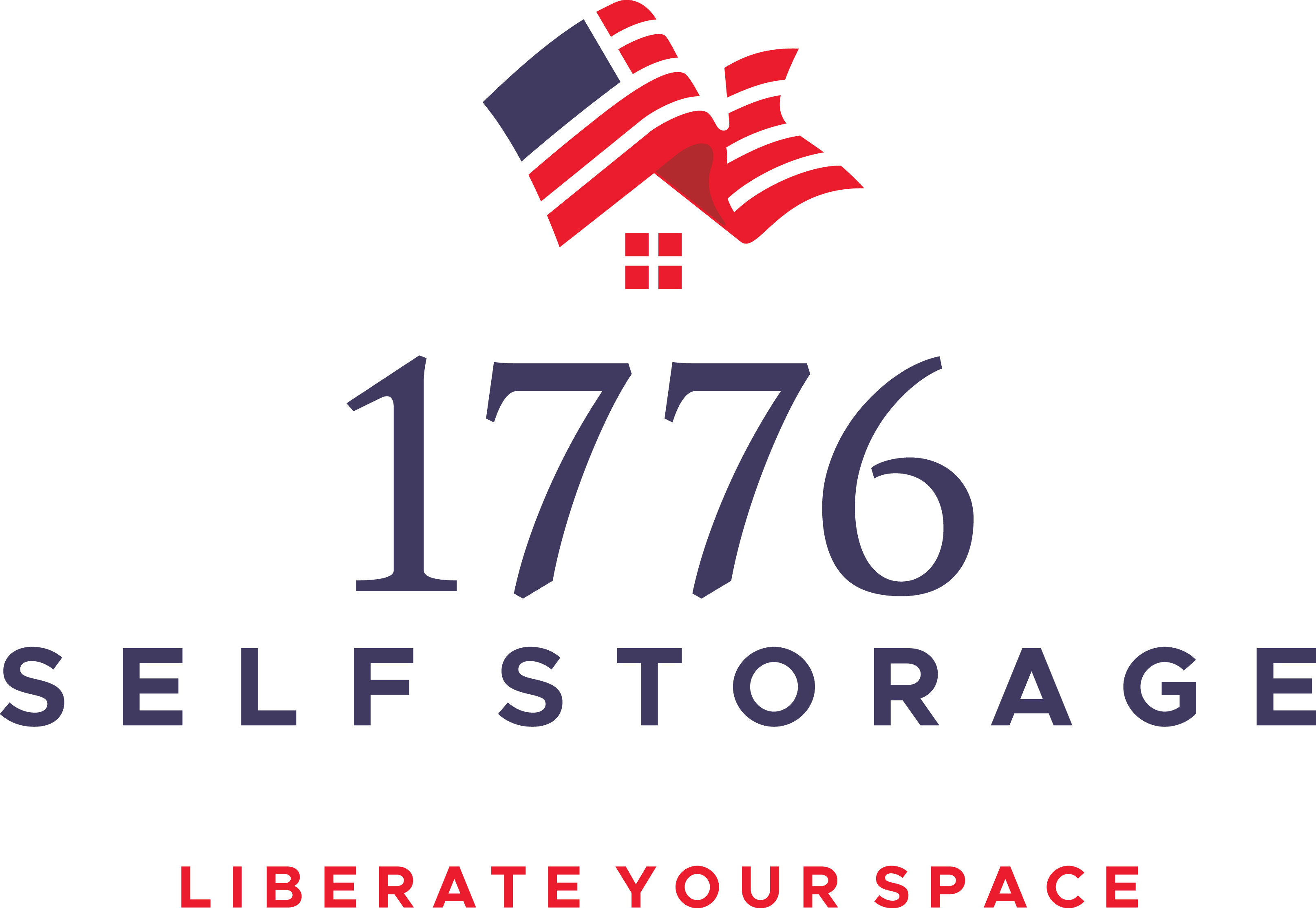 1776 Self Storage Logo
