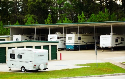 RV parking at Calloway Road Storage