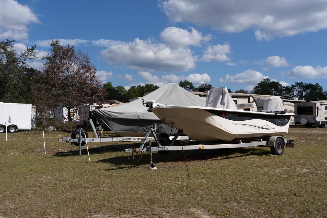 Outdoor Boat Parking in Homosassa, FL