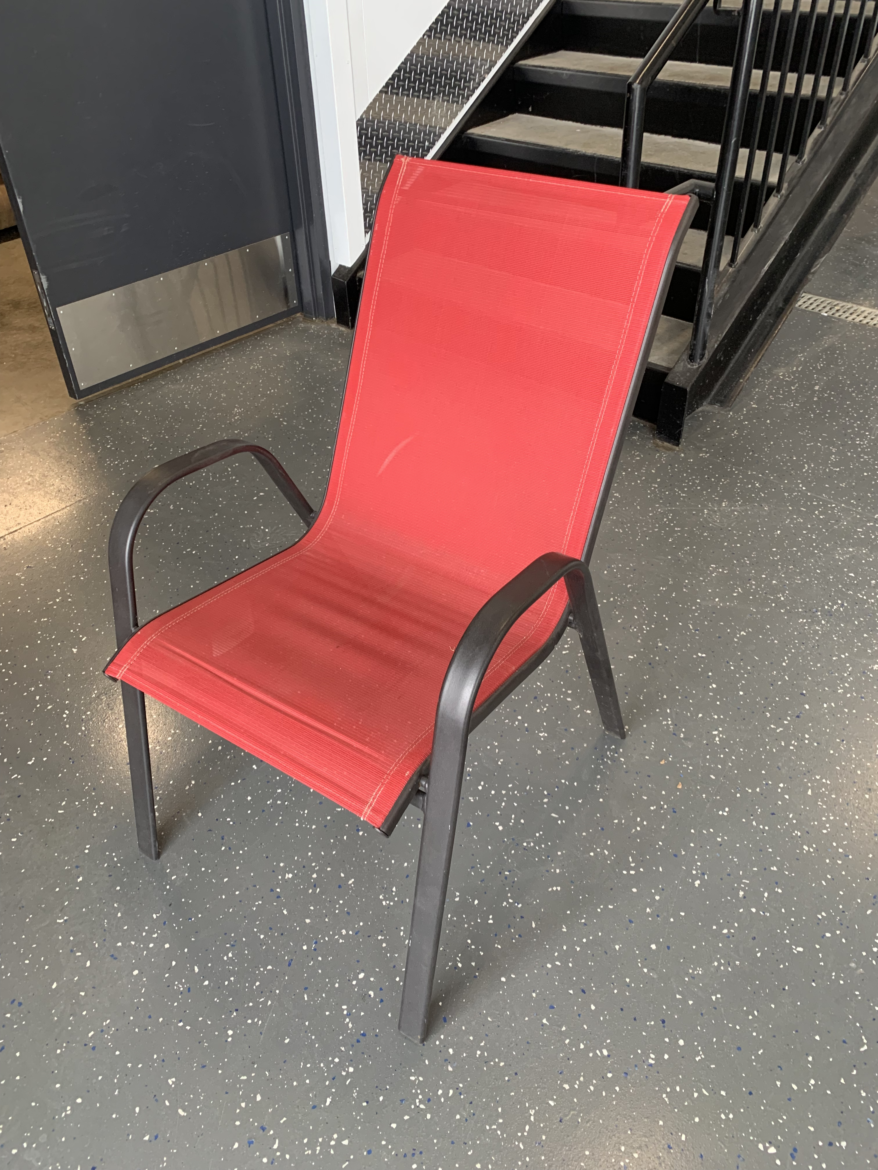 Red Patio Chair