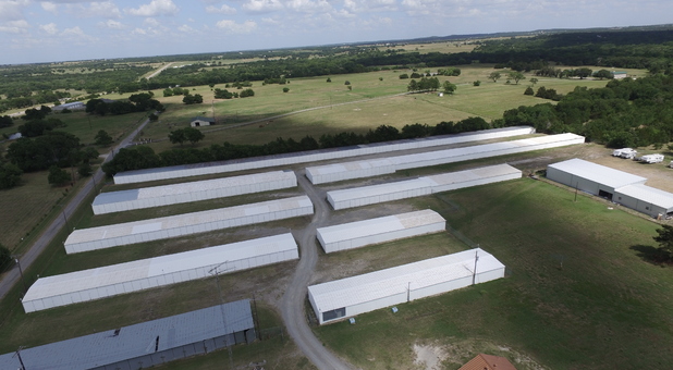 Sky view of Tortoise Storage facilities