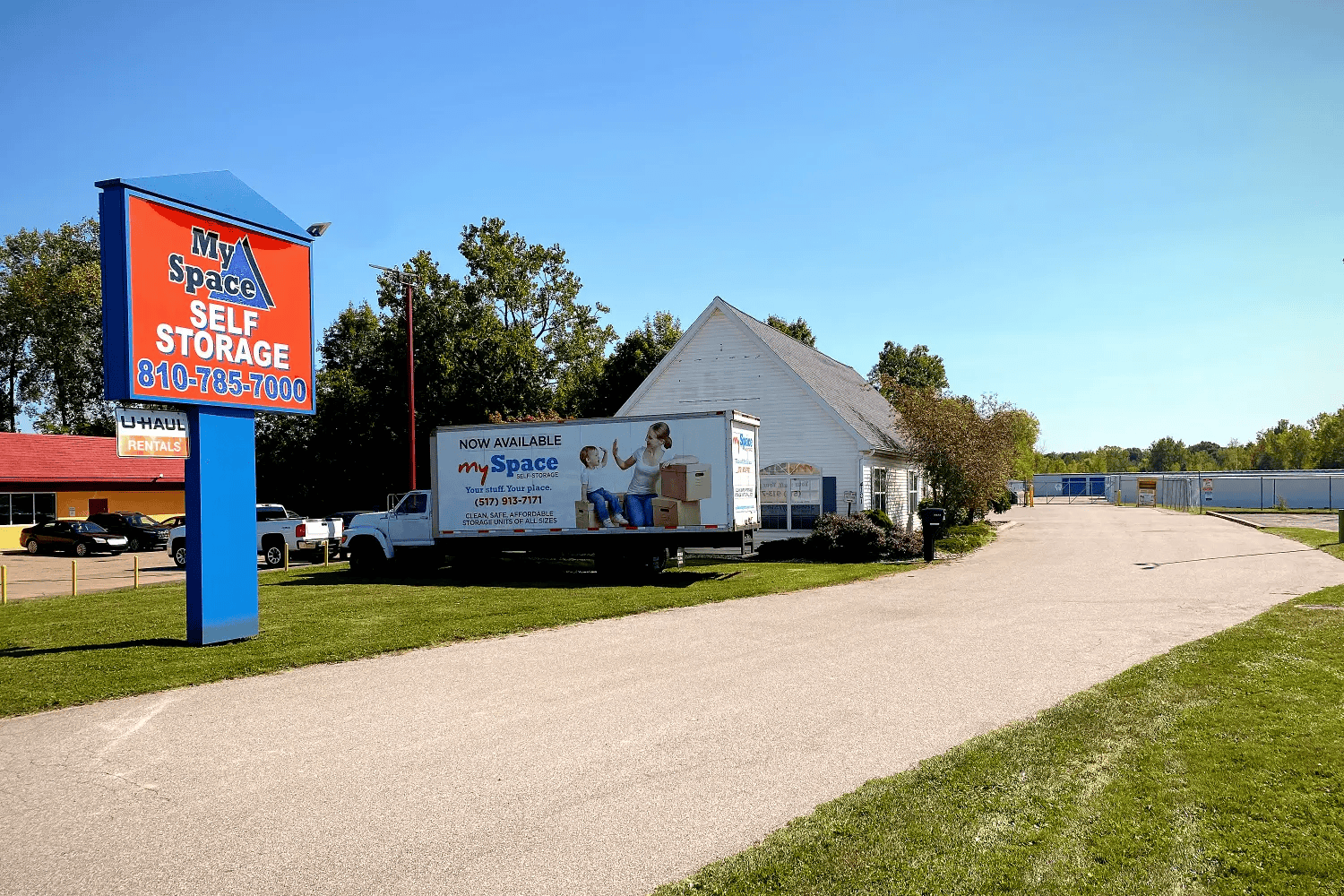 Storage Units & RV Parking in Flint, MI | My Space Self Storage Pierson Road