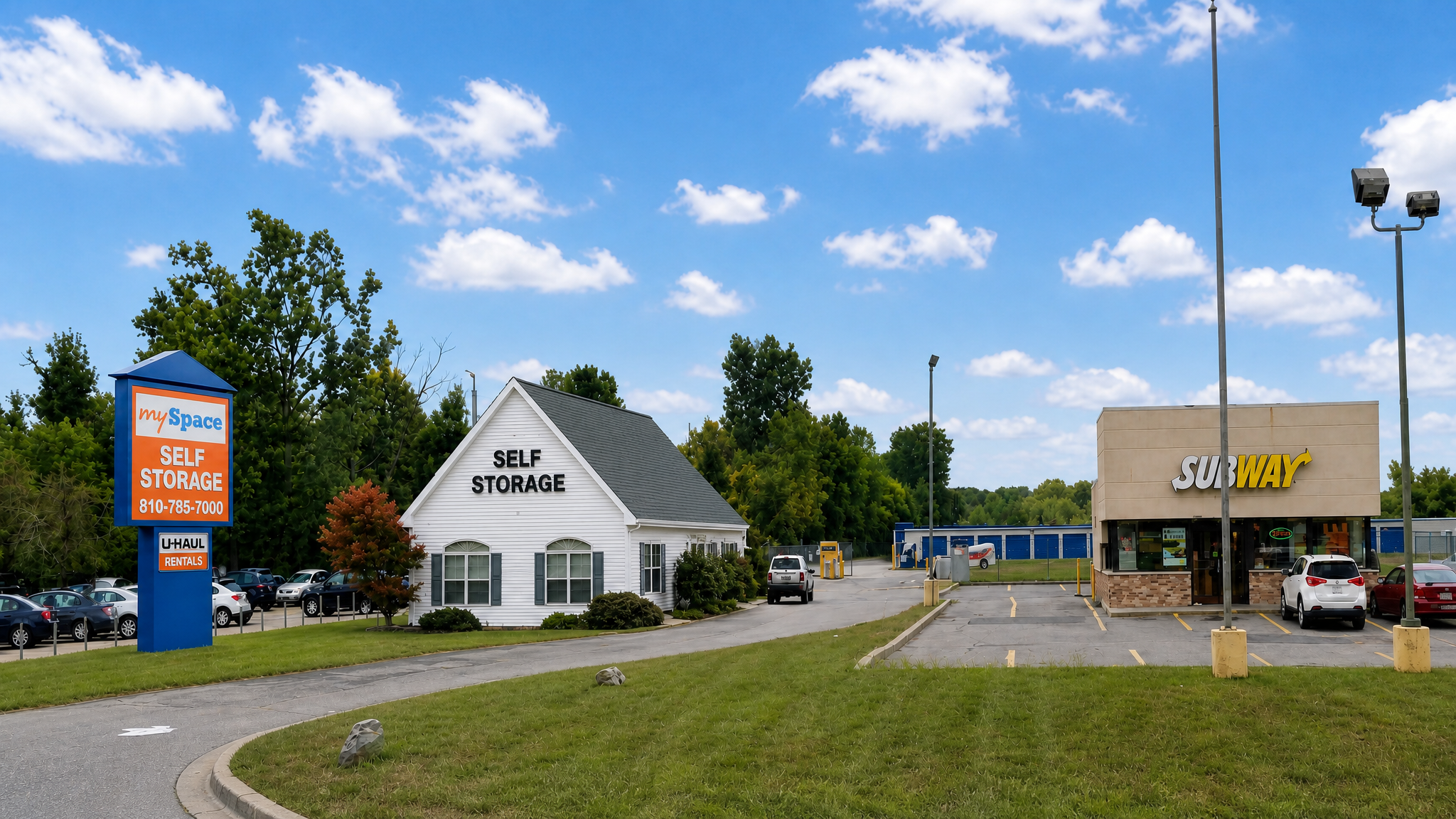 Storage Units & RV Parking in Flint, MI | My Space Self Storage Pierson Road