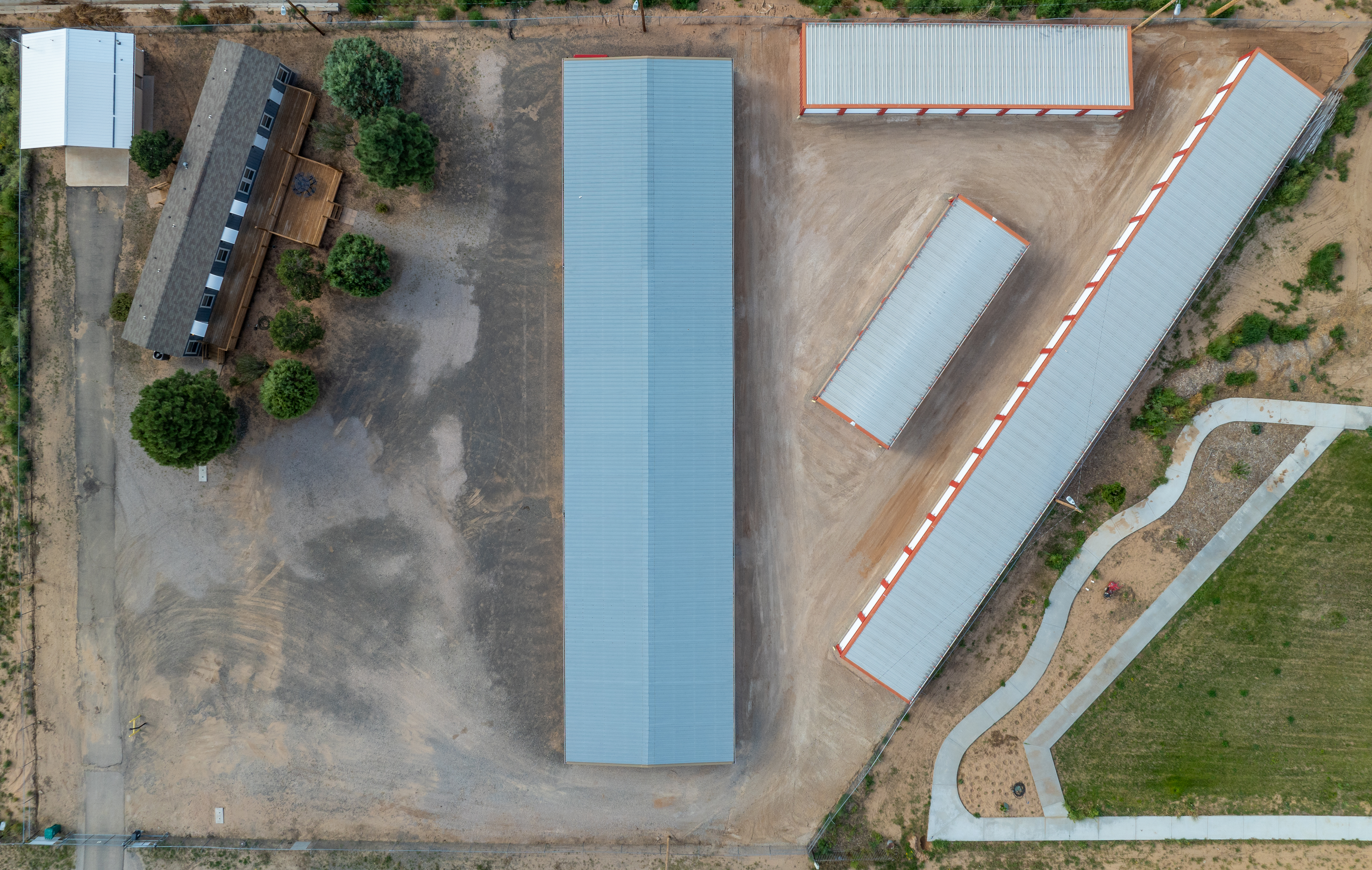 Maxine's Storage Aerial View in Grants, NM